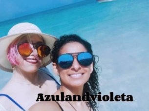 Azulandvioleta